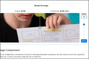 Optimizilla Image Compressor