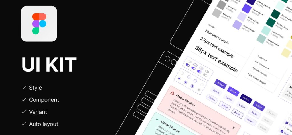 Best UI Kits Application 2024 | Figma UI Kit