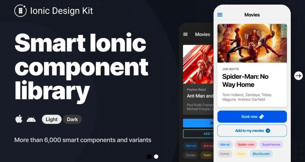 Best UI Kits Application 2024 | Ionic UI Kit