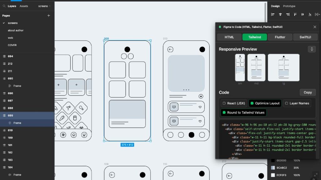 Artificial Intelligence Tickets | Figma with AI Plugins