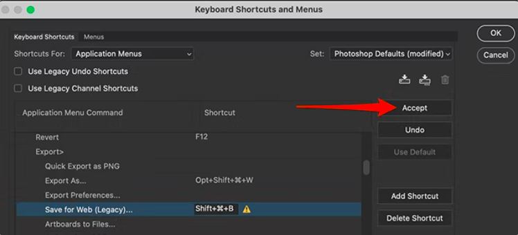 How to Load Photoshop Shortcuts in Affinity - Save Your Customized Shortcuts